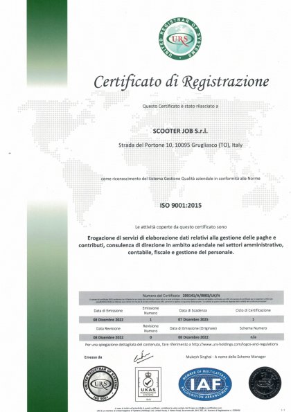 certificazione scooter